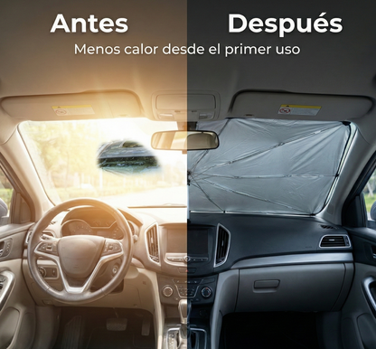 SOMBRILLA "ANTI-CALOR" PARA TU AUTO - Adios al calor en tu auto